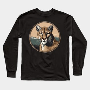 Mountain Lion Long Sleeve T-Shirt